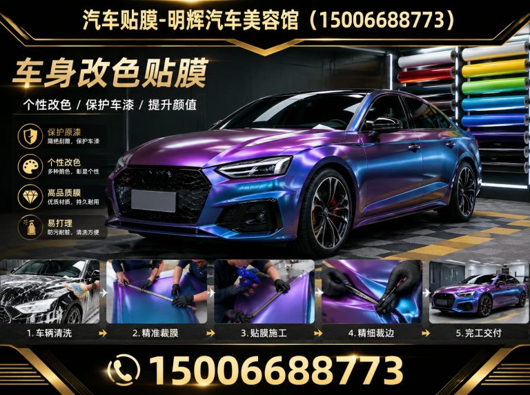临朐县TPU隐形车衣展示图